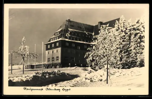 AK Altenberg /Erzgeb., Hotel Raupennest