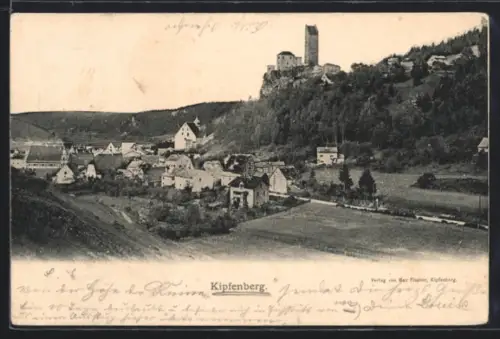 AK Kipfenberg, Teilansicht mit Schloss