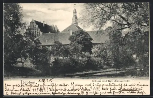 AK Lübben, Schloss und Königliches Amtsgericht