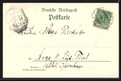 Lithographie Berlin, Gendarmenmarkt