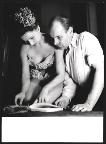 Fotografie Foto-Agentur-Hercht, Berlin-Schöneberg, Manon Erfuhr im Balletkleid, Ballerina