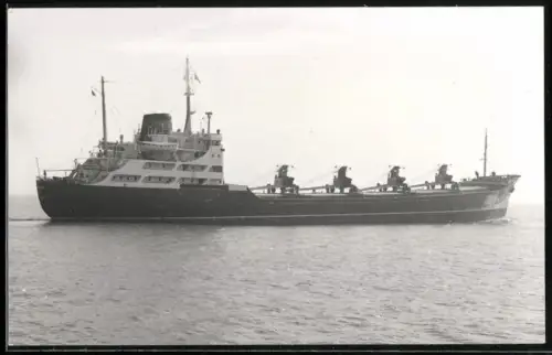 Fotografie Sowjetisches Frachtschiff Dshankoy auf hoher See