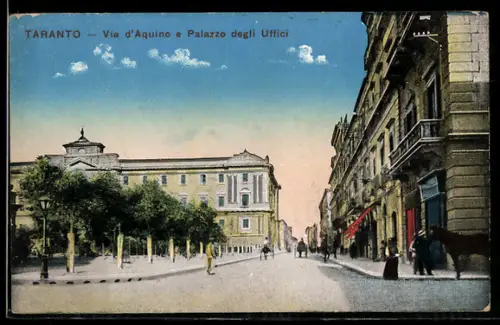 AK Taranto, Via d`Aquino e Palazzo degli Uffici