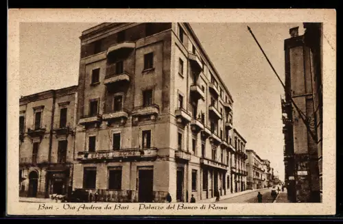 AK Bari, Via Andrea da Bari, Palazzo del Banco di Roma