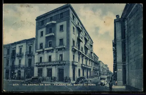 AK Bari, Via Andrea da Bari, Palazzo del Banco di Roma