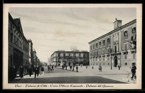 AK Bari, Palazzo di Città, Corso Vittorio Emanuele, Palazzo del Governo