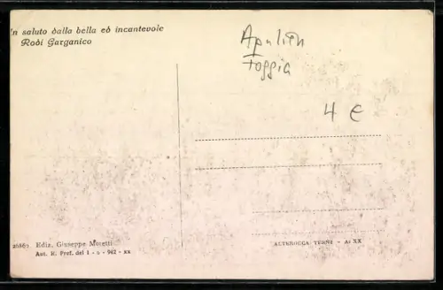 AK Rodi Garganico, Veduta da Levante