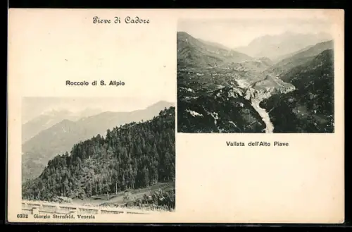 AK Pieve di Cadore, Roccolo di S. Alipio e Vallata dell`Alto Piave