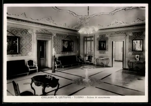 AK Torino, Collegio S. Giuseppe, Salone di ricevimento