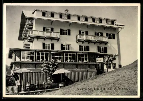 AK St. Christina /Grödnertal, Gasthof Uridl