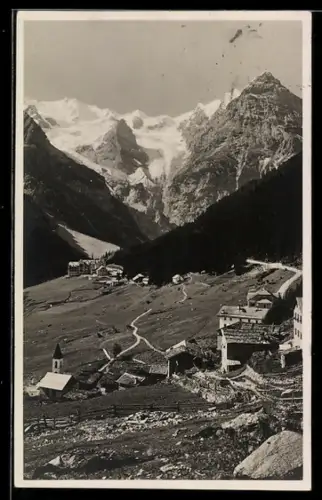 AK Trafoi, Ort an der Stilfserjochstrasse