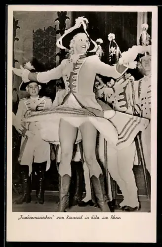 AK Köln, Funkenmariechen vom Karneval
