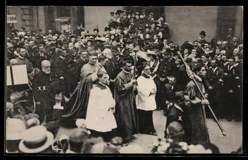 AK The Great Procession, The Papal Legate, Duke of Norfolk, Lorf Ashburnham