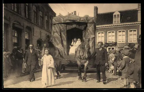 AK Furnes, Procession de Furnes, La Résurrection des Morts