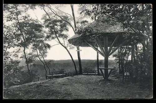 AK Bad Buckow /Märk. Schweiz, Dachsberg, Schutzhütte