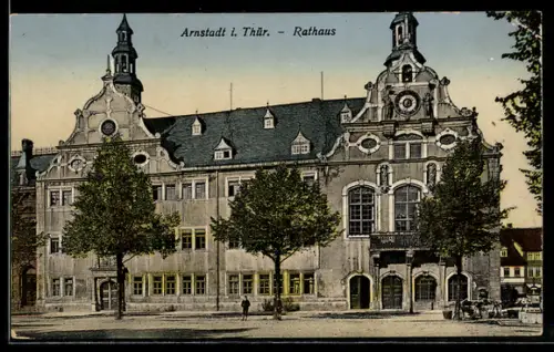 AK Arnstadt i. Thür., Rathaus