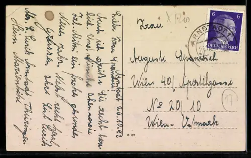 AK Arnstadt i. Thür., Rathaus