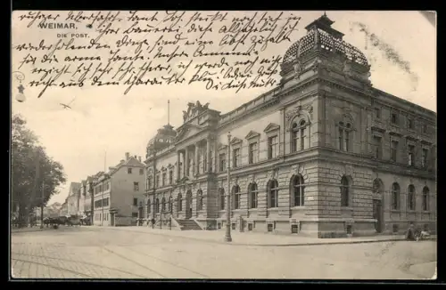 AK Weimar, Postamt