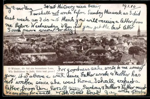 AK Weimar, Totalansicht