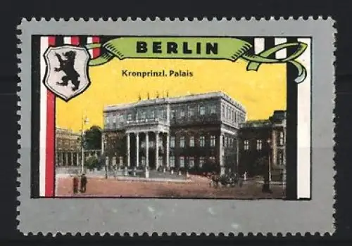 Reklamemarke Berlin, Kronprinzl. Palais, Berliner Wappen