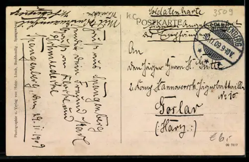 AK Spangenberg, Absolventen der Königl. Forstschule 1909 /10