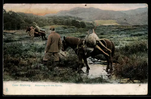 AK Deer Stalking, Returning with the Spoils