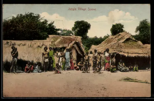 AK Ceylon, Jungle Village Scene