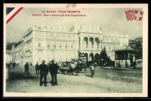 AK Trieste, Riva e Palazzo già della Luogotenenza
