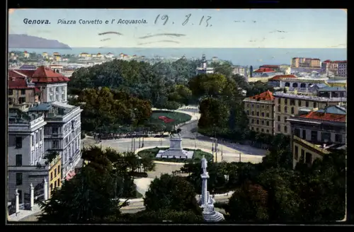 AK Genova, Piazza Corvetto e l`Acquasola