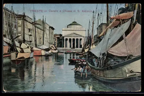 AK Trieste, Canale e Chiesa di S. Antonio