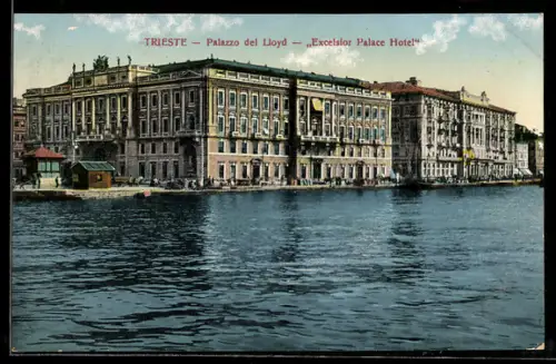 AK Trieste / Triest, Palazzo del Lloyd, Excelsior Palace Hotel