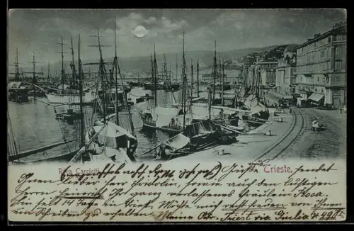 Mondschein-AK Trieste, Riva Carciotti