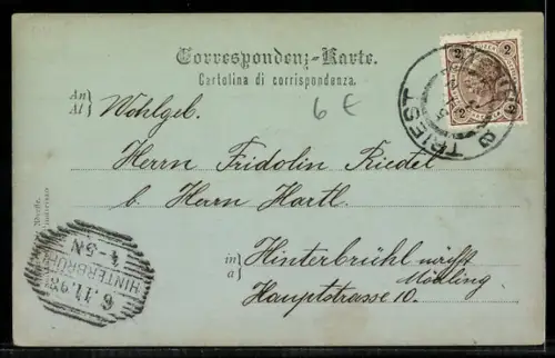 Mondschein-AK Trieste, Riva Carciotti