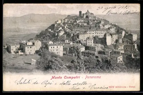 AK Monte Compatri, Panorama