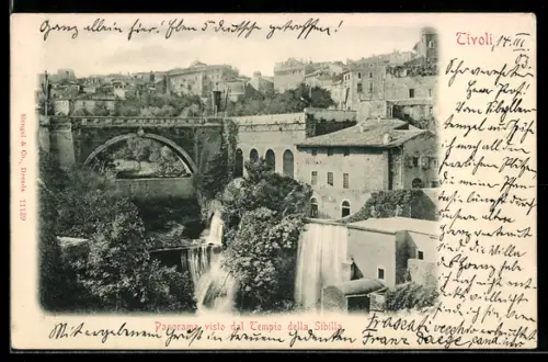 AK Tivoli, Panorama visto dal Tempio della Sibilla