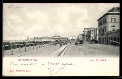 AK Civitavecchia, Viale Garibaldi