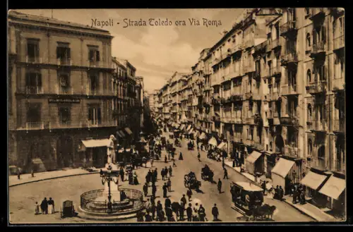 AK Napoli, Strada Toledo ora Via Roma