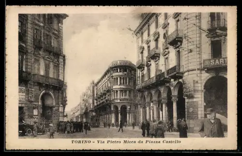 AK Torino, Via Pietro Micca da Piazza Castello