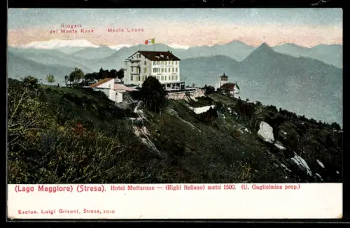 AK Mottarone, Hotel Mottarone & Giogaia del Monte Rosa & Monte Leone