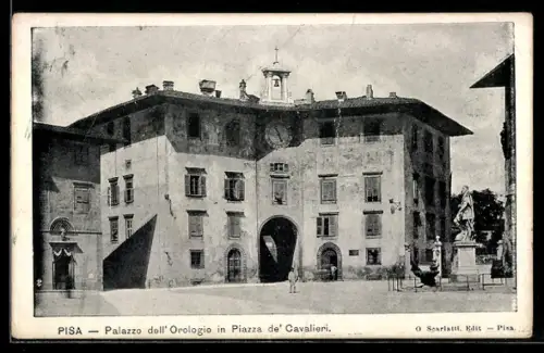 AK Pisa, Palazzo dell`Orologio in Piazza de`Cavalieri