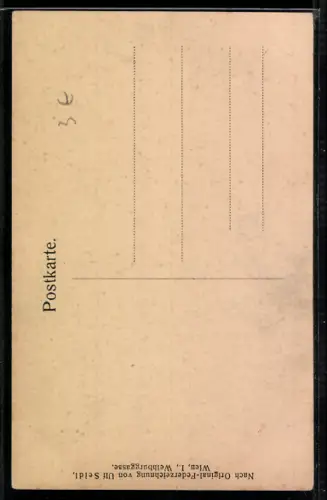 AK Triest, Partie im Hafen