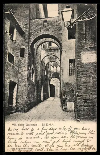 AK Siena, Via della Galluzza