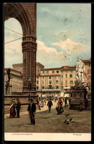 AK Firenze, La Piazza della Signoria