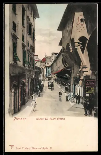 AK Firenze, Angolo del Ponte Vecchio