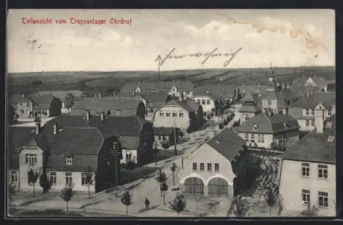 AK Ohrdruf, Teilansicht vom Truppenlager