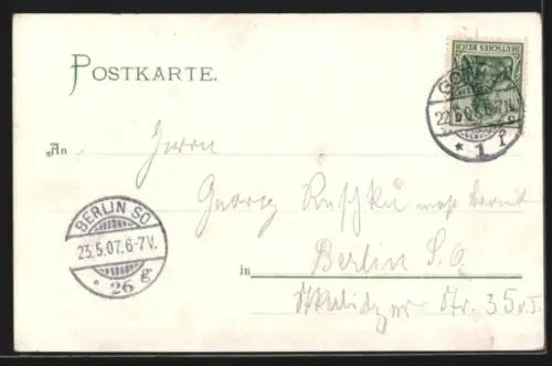 AK Gotha, Hauptmarkt