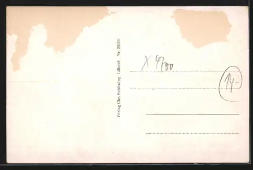 AK Sangerhausen, Rathaus mit Strassenpartie