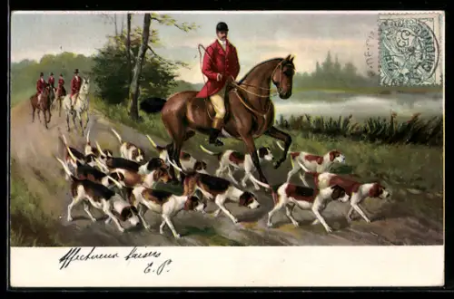 AK Hetzjagd, die Meute nimmt die Spur auf