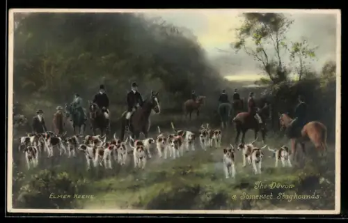 AK The Devon & Somerset Staghounds, Jagd