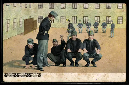 AK Österreichische Soldaten beim Sport